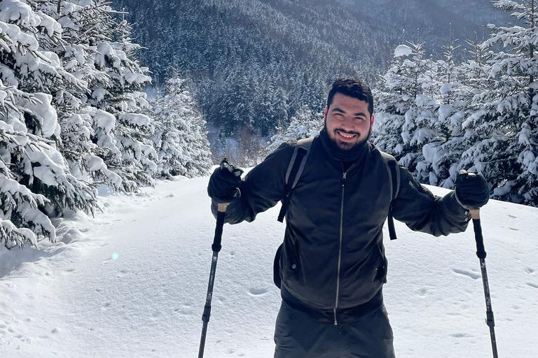 Shikotsu-Toya National Park: Guided Snowshoe Hike and Onsen Shikotsu-Toya National Park: Guided Snowshoe Hike and Onsen.