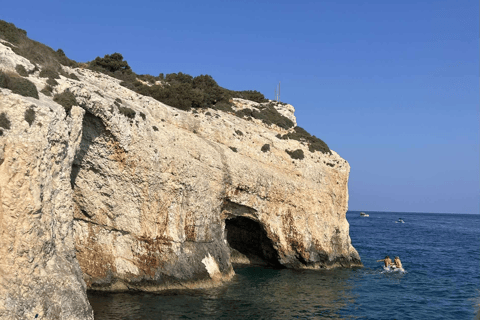 Zakynthos: Rejs dookoła wyspy i żółwie przez EuroskyWrak statku Blue Caves &amp; Turtles Island Ceri Caves