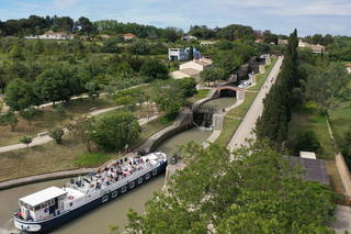 Béziers: Rice barge cruise on the Canal du Midi