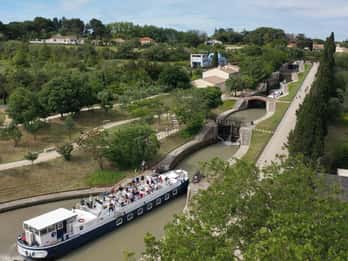 Béziers : Croisière en péniche sur le Canal du Midi