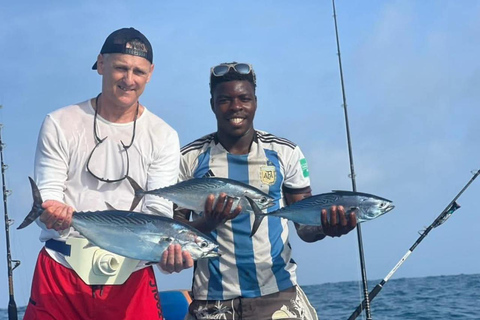 Zanzibar Big Game Fishing Adventure with Private Boat From Nungwi/Kendwa Tour with Meeting point + Entry ticket