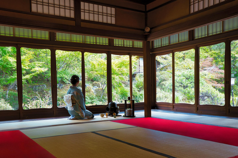 Kyoto: Teceremoni i ett traditionellt tehus