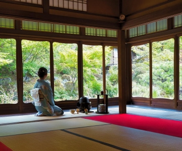 京都：茶道と日本庭園