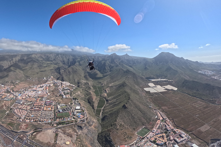 Costa Adeje - Parapente biplaza desde 800 m - servicio de recogida gratuito