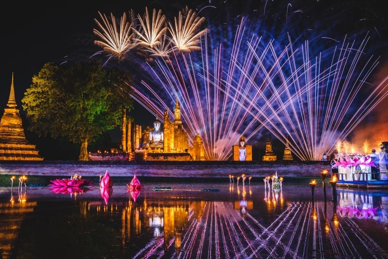 Bangkok: Sukhothai Loy Krathong Festival 2-Day Tour 1 Night