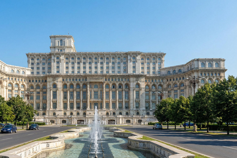 Bucharest: Palace of Parliament, Ceausescu House & Museum Audio Guide (Multiple Languages)