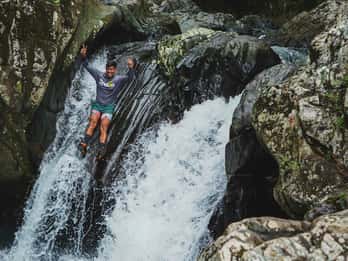 Fajardo: El Yunque Rainforest Hike and Waterslide Adventure