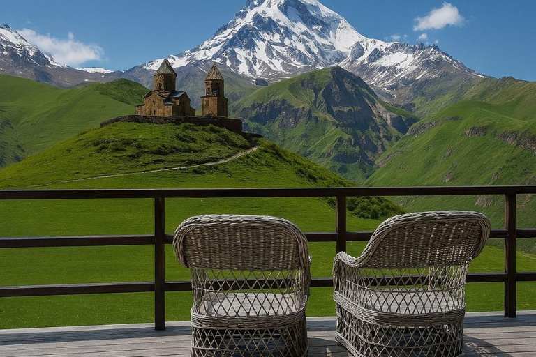 From Tbilisi: Kazbegi & Gudauri Tour with Flexible Return