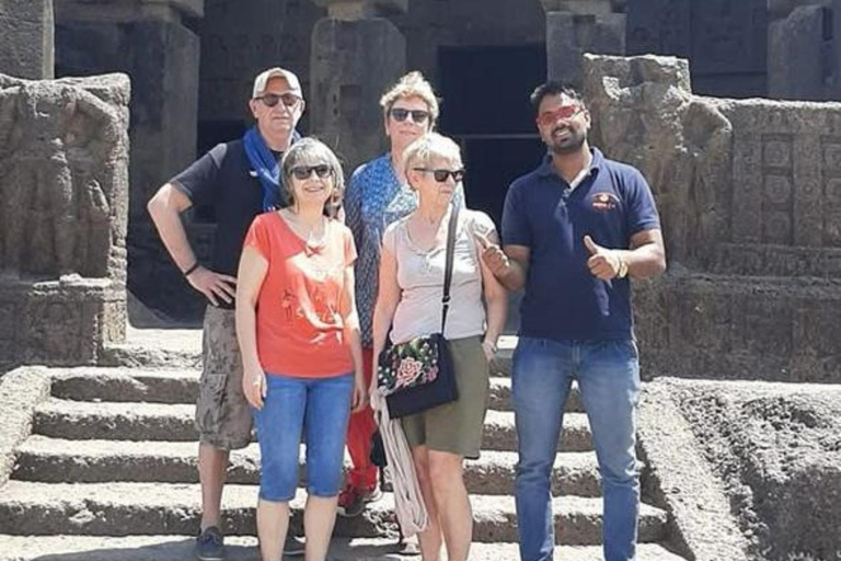 Mumbai: Kanheri Caves, Pagoda & Gorai Beach Tour