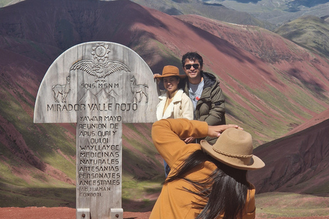 The ultimate Red Valley & Rainbow mountain by ATV no hiking