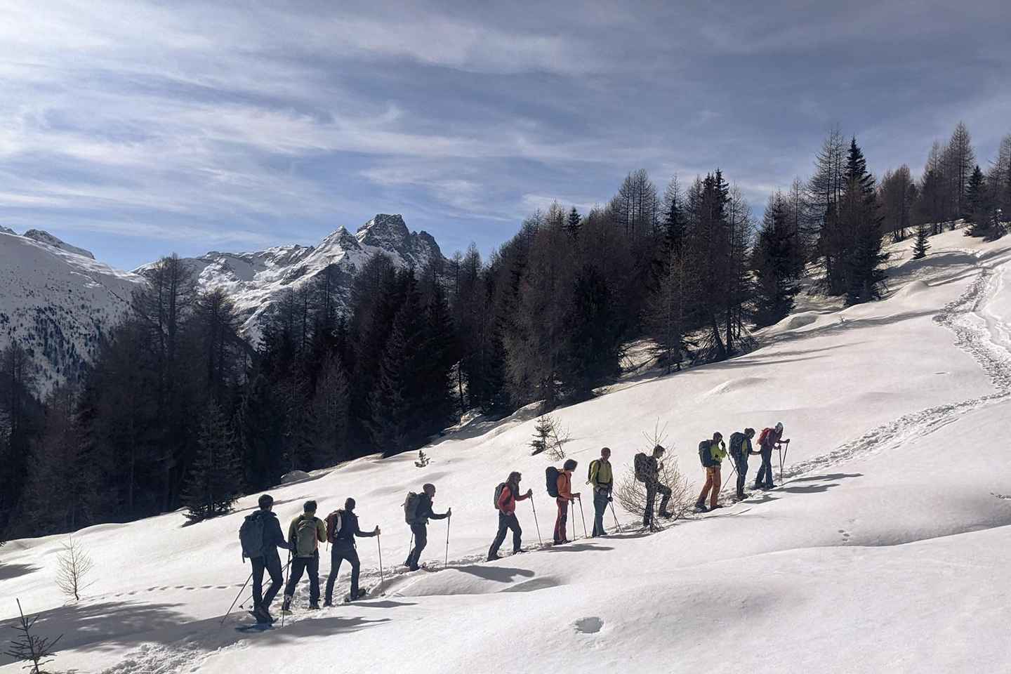 Valtellina: tour con le Ciaspole