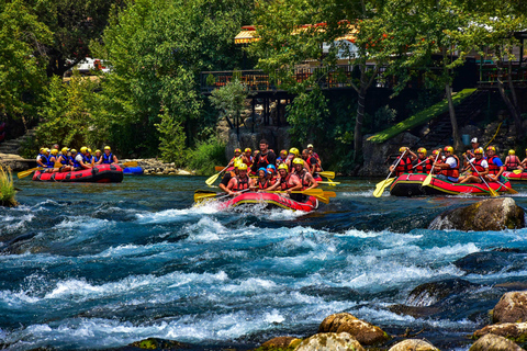 Antalya: Guided Self-Driven Jeep Tour with Rafting and Lunch