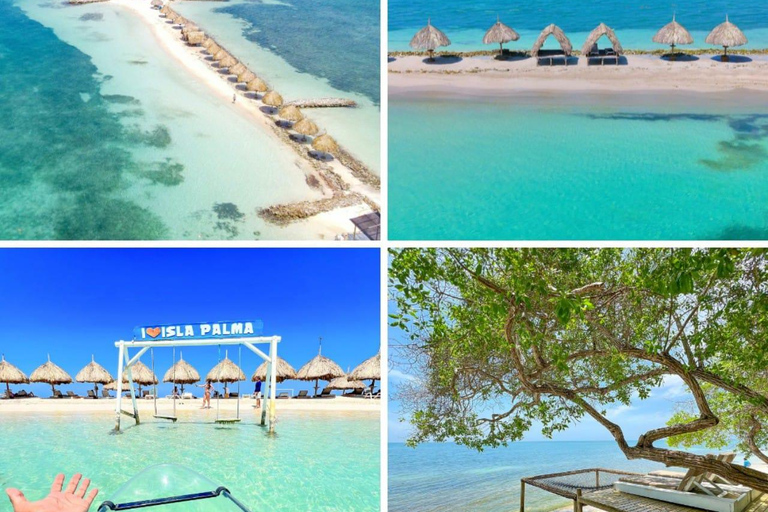 Day trip to Isla Palma from Cartagena. Crystal clear waters and a paradise beach Day trip to Isla Palma from Cartagena. Crystal clear waters and a heavenly beach