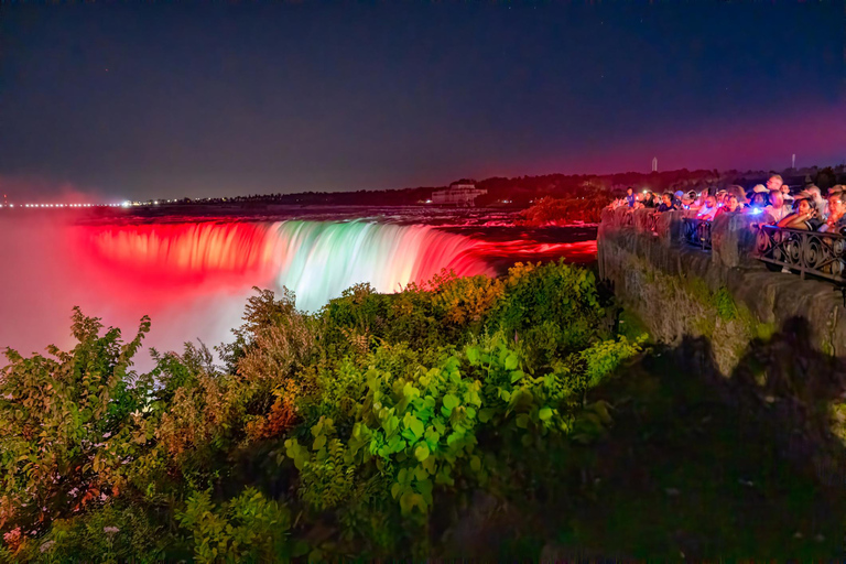 Toronto: Niagara Falls Evening Tour with Optional Cruise