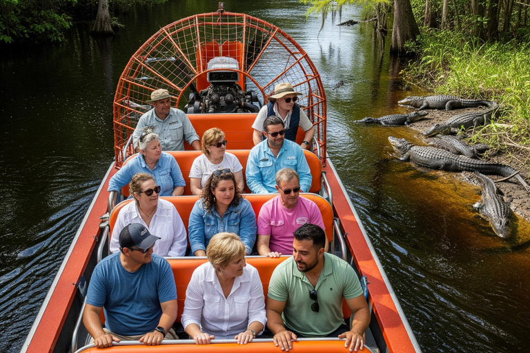 Miami: Everglades Airboat, Photo & Gator Experience From Miami: Everglades Airboat Tour with a Guide