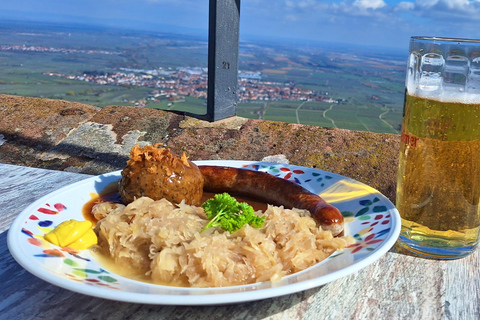 From Heidelberg: Palatinate Superlatives Adventure Tour with Panorama Box Seat Public Group Tour