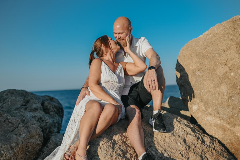 Hersonissos Port: Walking Photography Experience Ultimate Photoshoot – All Digital Photos Included