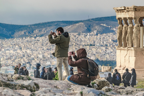 Acropolis of Athens: Shared Guided Tour in Italian