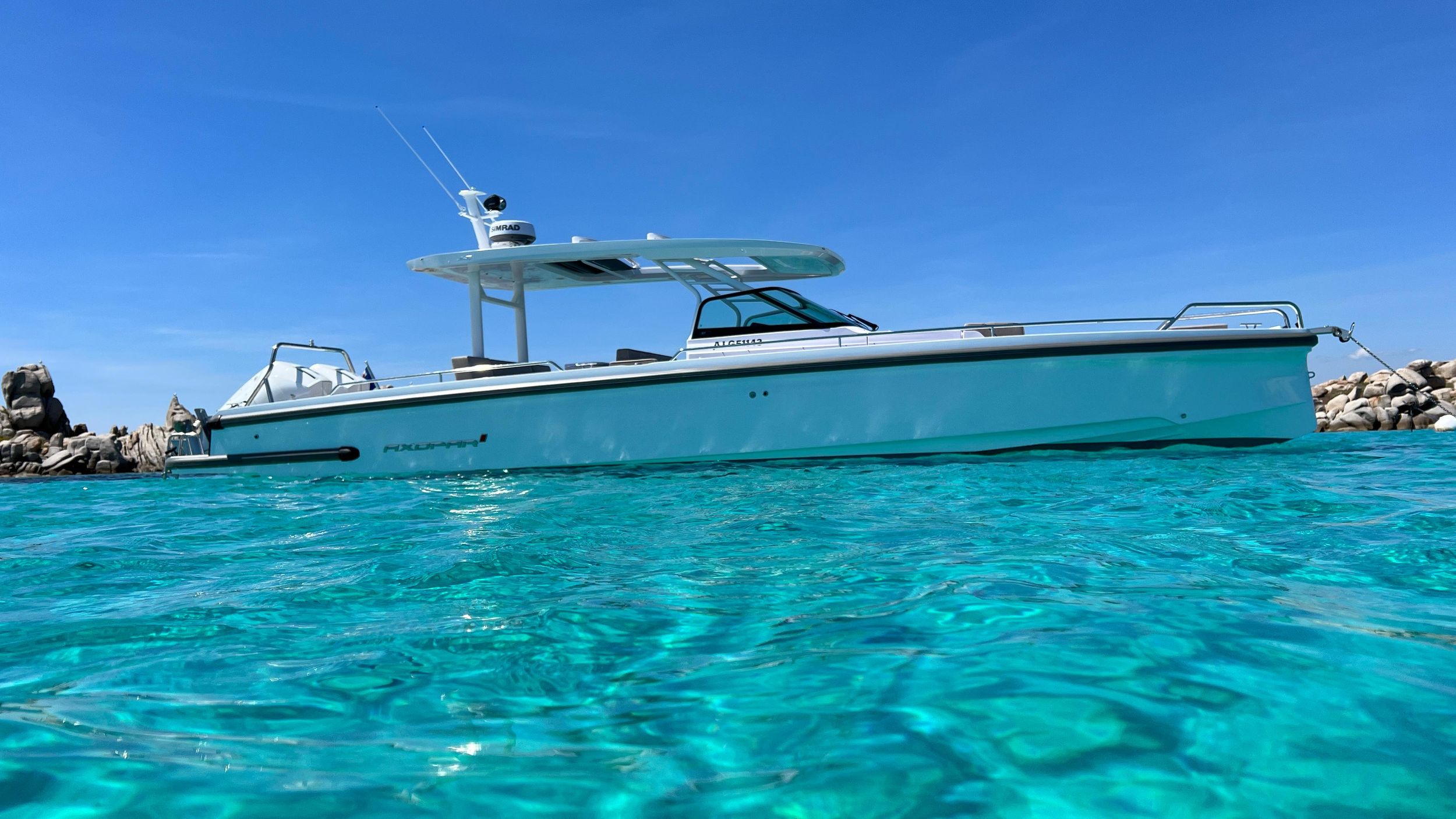 Porto Vecchio : Täglicher Bootsverleih mit Skipper