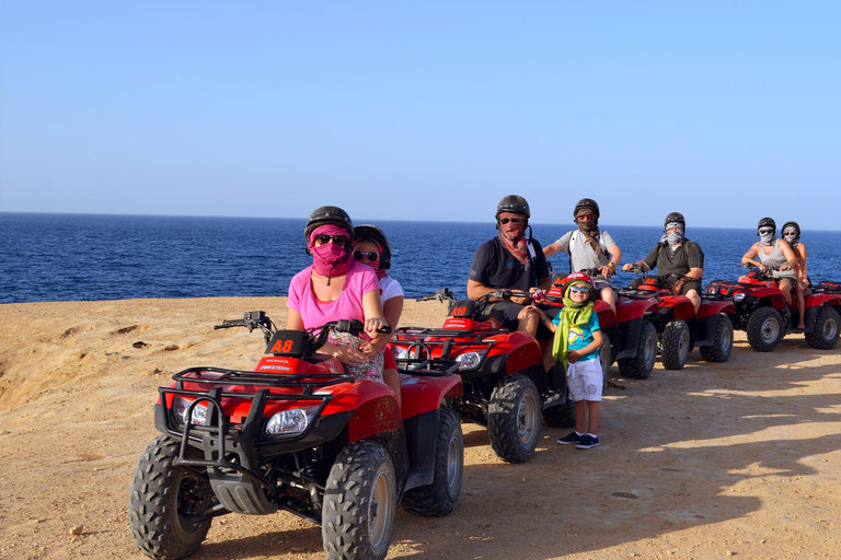 Makadi Bay: Sunset Quad & ATV Adventure & Seaview Sunset 2H Quad & Seaview - From Hurghada Or Sahl Hasheesh