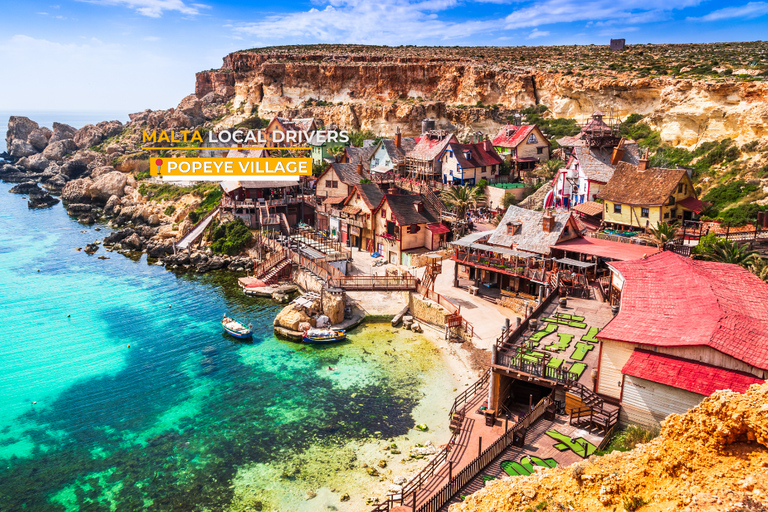 Tour di Malta : Auto privata- Mdina, Marsaxlokk, Grotta Azzurra