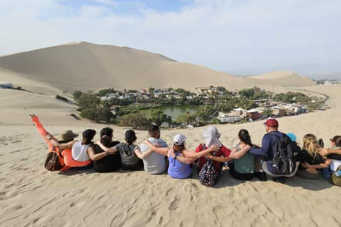 Vanuit Lima: Paracas en Huacachina Oase dagvullende tour