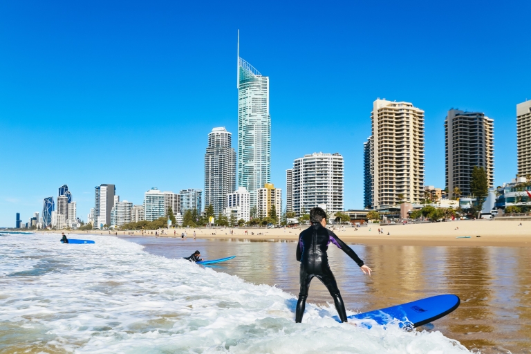Surfers Paradise: Lekcja surfowania po Gold Coast