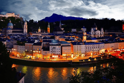 Salzburg kerstmarkt en stadsrondleiding &#039;s avonds