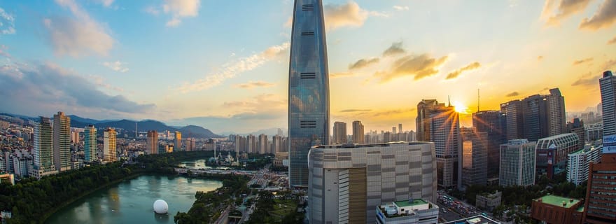 Seoul: biglietto per l'osservatorio della Lotte World Tower