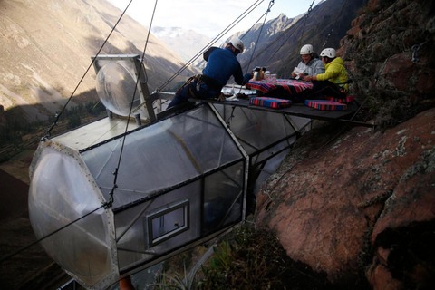 Skylodge Aufenthalt + Klettersteig &amp; Zipline