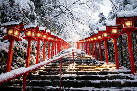 Kyoto: Arashiyama, Sanzen-in & Kifune Shrine Day Trip Departure from Osaka (Basic Package)