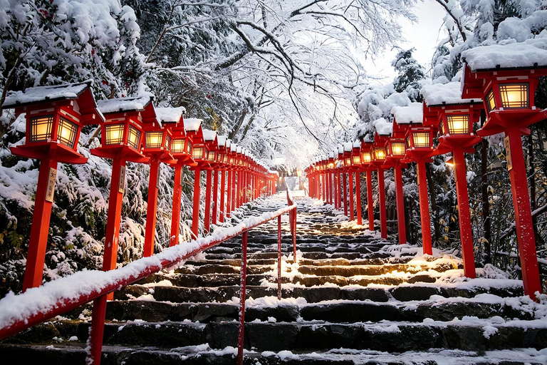 Kyoto: Arashiyama, Sanzen-in & Kifune Shrine Day Trip Departure from Osaka (Basic Package)