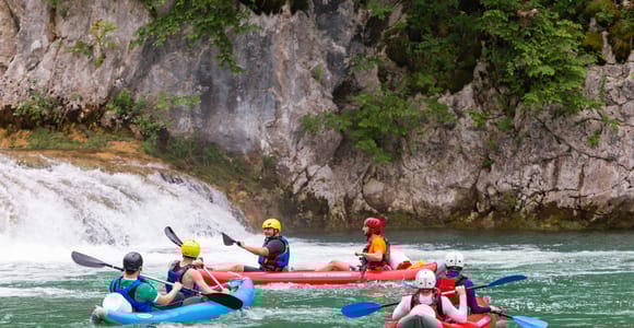 Mrežnica Wasserfälle Kajakfahren | Slunj - Rastoke - Plitvice