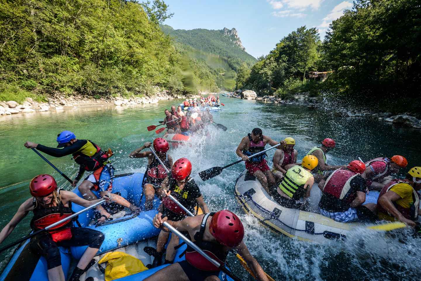 Tara Canyon: One Day Tara Rafting Trip