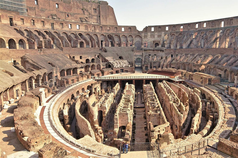 Roma: Tour a piedi del Colosseo, del Palatino e del Foro RomanoTour di gruppo in inglese