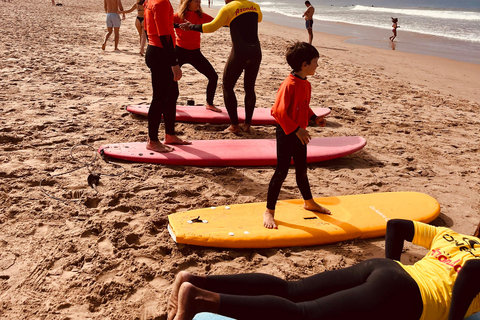 Exclusive surf lesson at Caparica