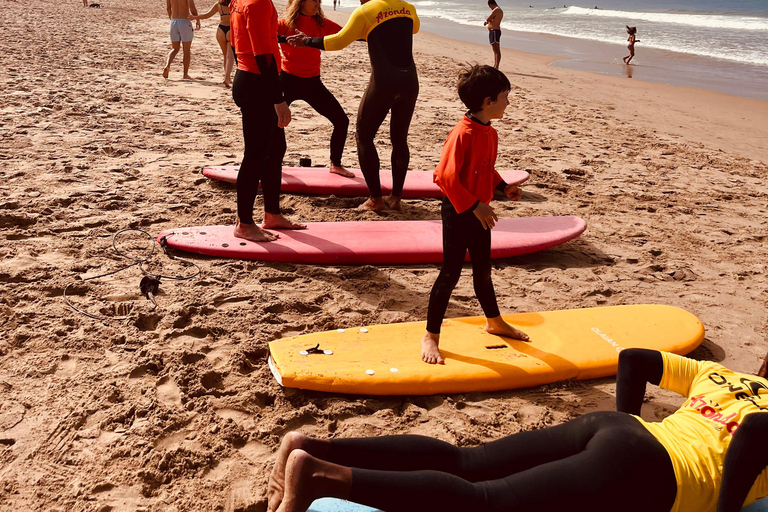 Exclusive surf lesson at Caparica