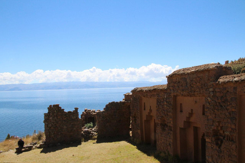 Depuis La Paz : Excursion en groupe au lac Titicaca et à l&#039;île du Soleil