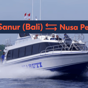 From Bali: 1-Way or Return Boat Sanur to/from Nusa Penida
