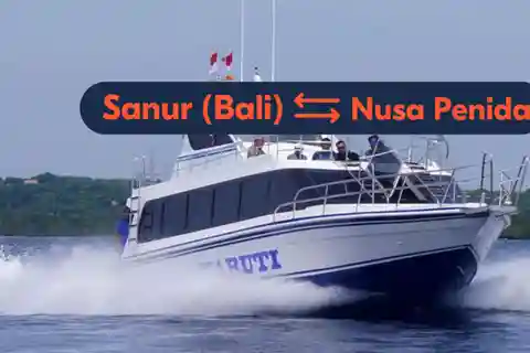 Depuis Bali : 1-Way Fast Boat Sanur to/from Nusa Penida