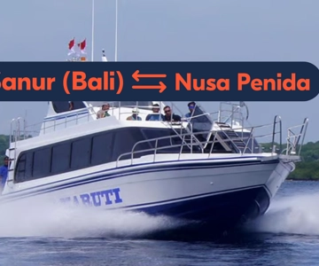 From Bali: 1-Way or Return Boat Sanur to/from Nusa Penida