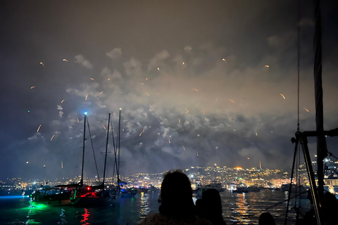 Fireworks and sunset Catamaran Cruise - Black Sail