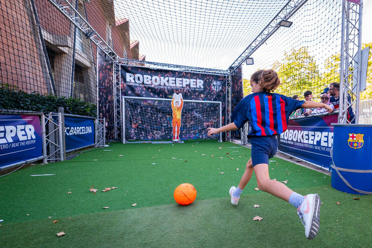 Barcelona: FC Barcelona Museum Ticket &amp; Robokeeper Challenge