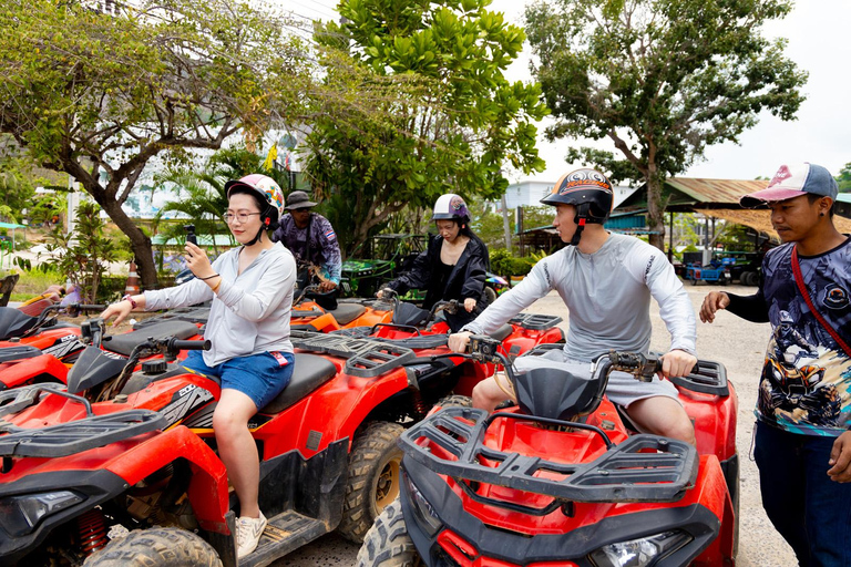 Phuket: Tirolina Volando más Alto que un Halcón con Opción ATVZipline 18 Sólo plataforma