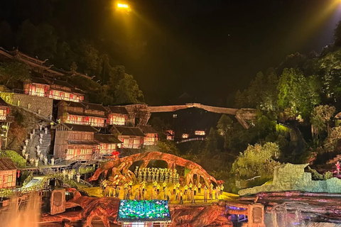 Zhangjiajie: Tianmen Mountain, Fox Fairy Show & Transfers Tianmen Mountain Entry Ticket Only