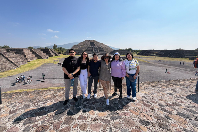 Mexico City: Teotihuacan, Basilica of Guadalupe & Magic Town Teotihuacan, Basilica & Magic Town with Buffet Lunch