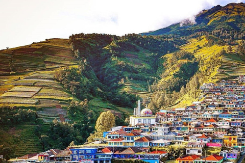 Yogyakarta : Nepal Van java &amp; Cascata di Kedung Kayangopzione alba