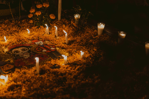 Oaxaca: Day of the Dead Evening Walking Tour with Dinner