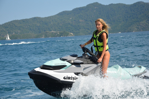 Marmaris: Watersport Jet Ski Exprience With Pickup Single Participants 30 Minutes Jetski