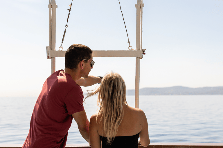 Athens: Aegina, Agistri & Metopi Swimming Cruise with lunch Cruise with Pickup From Select Hotels in Athens